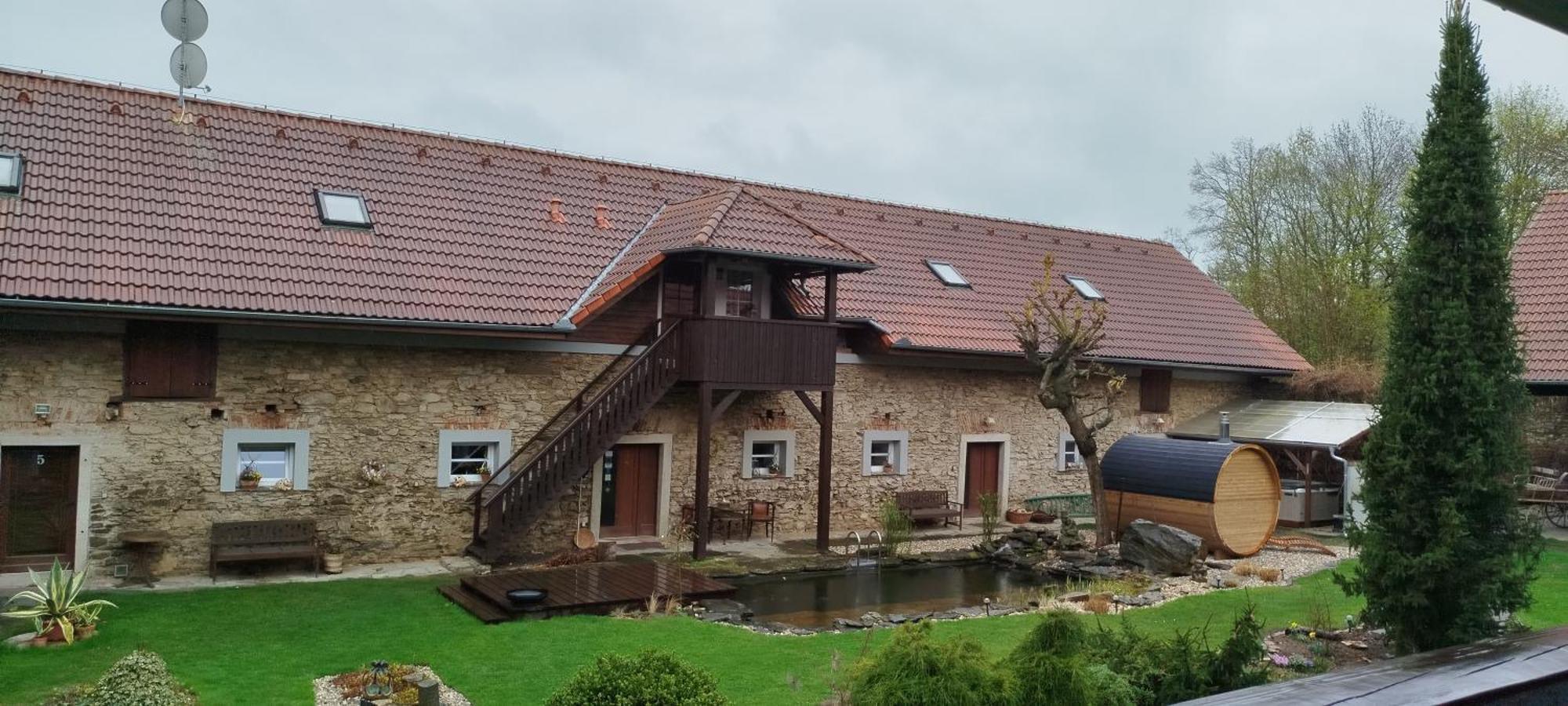 דירות Chabičovice Statek Kloubek מראה חיצוני תמונה